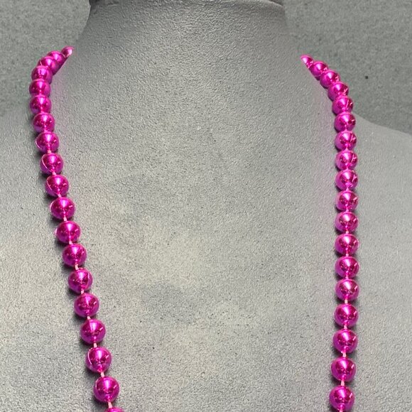 Diva Corset Statement Necklace "Divine Protectors Of Endangered Pleasures" Pink - Picture 7 of 9